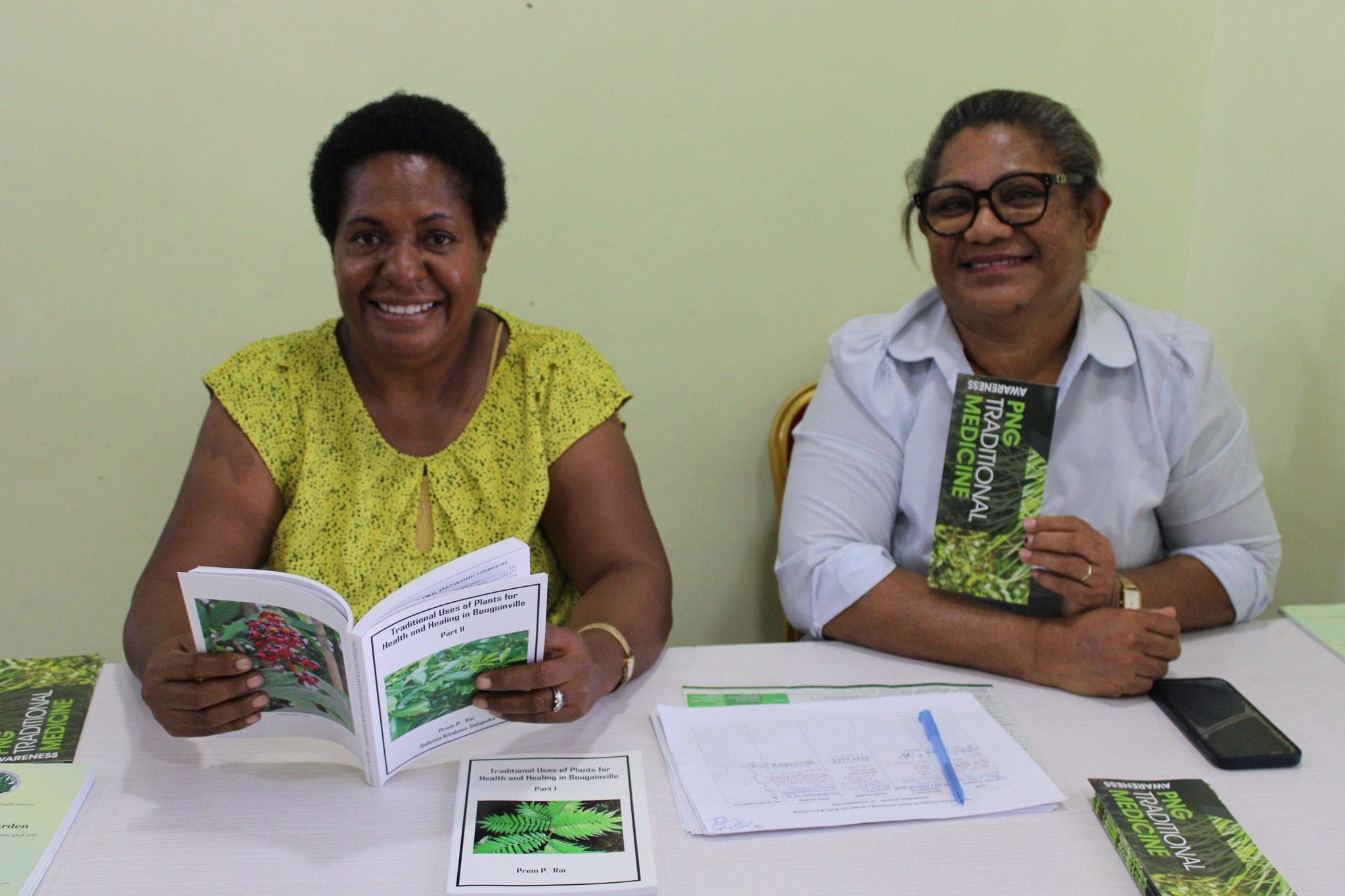The Directorate for Social Change and Mental Health Services held a significant event yesterday. Launch of Traditional Uses of Plants For Health and Healing in Bougainville (Part 1 & 2)