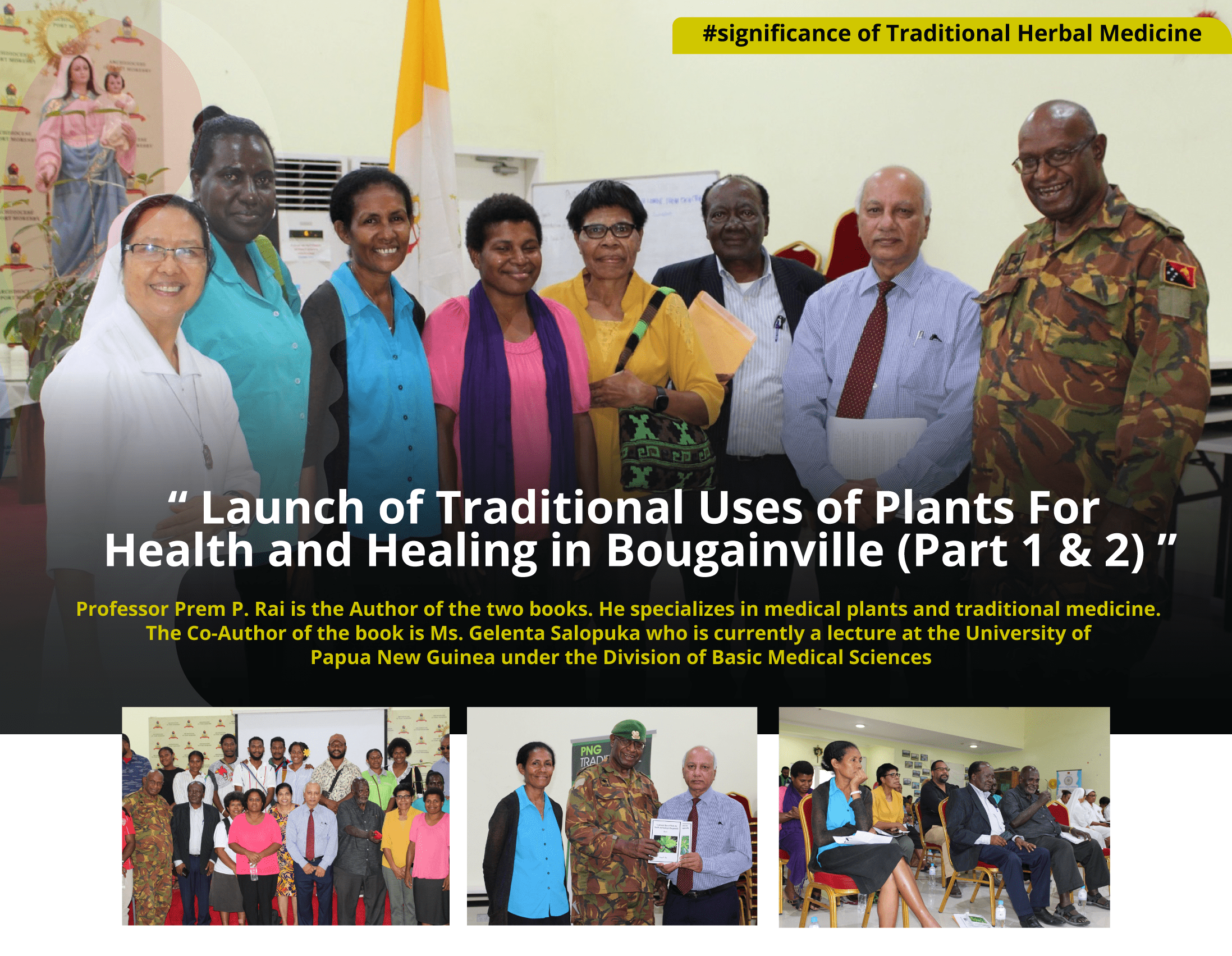 “ Launch of Traditional Uses of Plants For Health and Healing in Bougainville (Part 1 & 2) ”